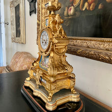 Load image into Gallery viewer, An impressive 19th century French gilt metal clock Circa 1860