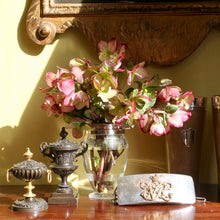 Load image into Gallery viewer, A Flavelle, Roberts & Sankey silver plate and cut crystal vase. Circa 1900