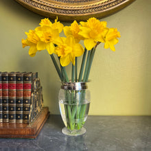 Load image into Gallery viewer, A Flavelle, Roberts & Sankey silver plate and cut crystal vase. Circa 1900