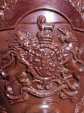 Load image into Gallery viewer, A 19th century English salt glazed stoneware spirit barrel. Circa 1880