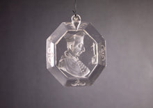 Load image into Gallery viewer, A rock Crystal Devotional Pendant carved in portrait relief possibly of Charles Borromeo (1538-1584) 17th/18th century Italian