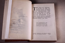 Load image into Gallery viewer, The Web of Empire. A Diary of the Imperial Tour of Their Royal Highnesses The Duke & Duchess of Cornwall & York in 1901. by Sir Donald MacKenzie Wallace, K.C.I.E., K.C.V.O., Assistant Private s\Secretary to His Royal Highness during the tour.