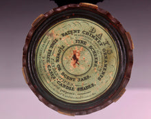 Load image into Gallery viewer, A Victorian Day's Patent gilt and lacquered brass Chimney ornament/face screen. English circa 1840