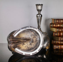 Load image into Gallery viewer, A rare pair of Rowland Ward Horse Hoof mounted Candlesticks
