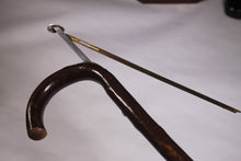 Load image into Gallery viewer, Swaine and Adeney Ltd, London walking stick with integrated horse measure. Circa 1880