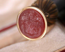 Load image into Gallery viewer, The personal seal of Sir Daniel Cooper Bt (1821-1902), first baronet of Woollahra.