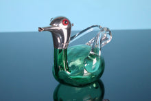 Load image into Gallery viewer, Saunders & Shepard sterling silver mounted 'Duck' decanter