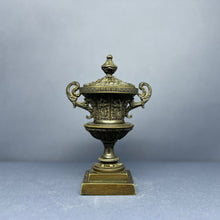 Load image into Gallery viewer, An English Regency grand tour patinated bronze pastille burner. circa 1820
