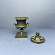 Load image into Gallery viewer, An English Regency grand tour patinated bronze pastille burner. circa 1820
