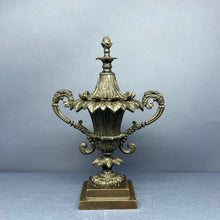 Load image into Gallery viewer, A large English Regency grand tour patinated bronze pastille burner. circa 1820
