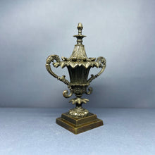 Load image into Gallery viewer, A large English Regency grand tour patinated bronze pastille burner. circa 1820
