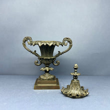 Load image into Gallery viewer, A large English Regency grand tour patinated bronze pastille burner. circa 1820
