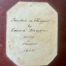 Load image into Gallery viewer, A 19th Century portrait miniature on Ivory, by Edward Robertson, Glasgow 1845
