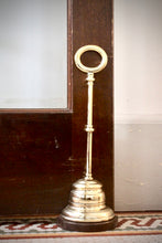 Load image into Gallery viewer, A Georgian brass bell-shaped doorstop. English Circa 1820
