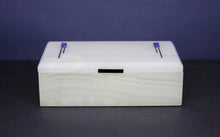 Load image into Gallery viewer, An Art Deco Onyx Table Box made by Henry Griffith &amp; Sons England for Hardy Brothers Australia.
