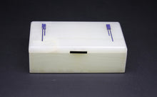 Load image into Gallery viewer, An Art Deco Onyx Table Box made by Henry Griffith &amp; Sons England for Hardy Brothers Australia.
