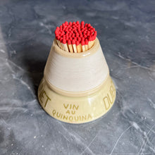 Load image into Gallery viewer, A Dubonnet French Grand Prix 1900 Match Holder &amp; Striker Strike “Vin au Quinquina” Circa 1900
