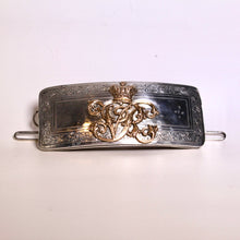 Load image into Gallery viewer, A British Army sterling silver cartridge box. Bent &amp; Parker for Hawkes &amp; Co, Piccadilly, 1876
