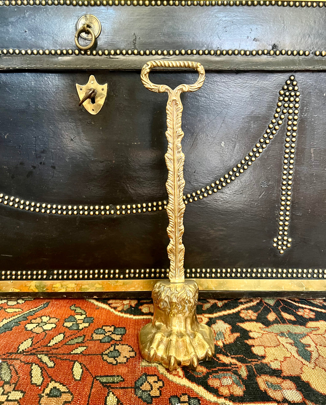 A Georgian  Lion's Paw Doorstop. English Circa 1820