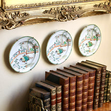 Load image into Gallery viewer, Three Mason's Ironstone plates in the very rare 'Drunken Chinaman' pattern circa 1835
