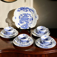 Load image into Gallery viewer, A Coalport blue dragon part tea set. Circa 1891-1919
