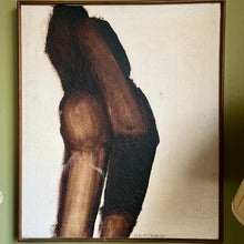 Load image into Gallery viewer, Robert Owen (Sydney 1937- ) Abstract Untitled Figure, Oil on canvas. Signed and dated '65
