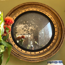 Load image into Gallery viewer, A fine large Regency period convex mirror in the manner of Thomas Hope English Circa 1815
