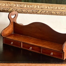 Load image into Gallery viewer, A rare Georgian mahogany double sided, two handled book carrier/stand. English Circa 1820

