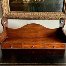 Load image into Gallery viewer, A rare Georgian mahogany double sided, two handled book carrier/stand. English Circa 1820
