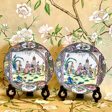 Load image into Gallery viewer, A rare pair of Mason&#39;s ironstone  Chinese Scroll pattern plates circa 1813-1820
