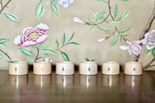 Load image into Gallery viewer, A set of six Edwardian numbered Ivory napkin rings Circa 1900
