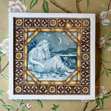Load image into Gallery viewer, A pair of large Minton Hollins &amp; Company framed tiles. English Circa 1880
