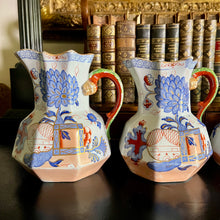 Load image into Gallery viewer, A rare graduated set of eight Mason&#39;s Ironstone Hydra jugs. English circa 1820-30
