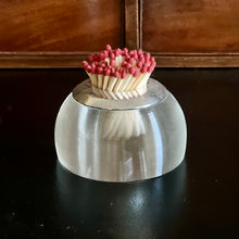 Load image into Gallery viewer, A large sterling silver mounted match striker. London 1904
