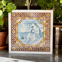 Load image into Gallery viewer, A pair of large Minton Hollins &amp; Company framed tiles. English Circa 1880
