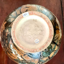 Load image into Gallery viewer, An impressive Martin Brothers stoneware vase modelled by (Robert) Wallace Martin, dated 1891
