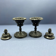 Load image into Gallery viewer, A pair English Regency  grand tour patinated bronze pastille burners. Circa 1820
