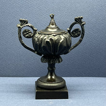 Load image into Gallery viewer, An English Regency  grand tour patinated bronze pastille burner. Circa 1820
