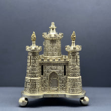 Load image into Gallery viewer, A rare Victorian silver plated 'Gibraltar 12th Suffolk regiment' mess table cigar lighter. Dated 1881
