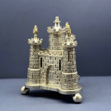 Load image into Gallery viewer, A rare Victorian silver plated 'Gibraltar 12th Suffolk regiment' mess table cigar lighter. Dated 1881
