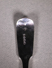 Load image into Gallery viewer, A Georgian sterling silver fiddle pattern fish slice
