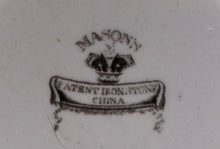 Load image into Gallery viewer, Mason&#39;s Ironstone, three small plates and a rectangular serving dish Circa 1835

