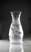 Load image into Gallery viewer, A fine large high quality engraved crystal glass vase attrib: Thomas Webb &amp; Sons, Stourbridge
