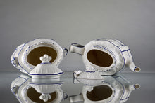 Load image into Gallery viewer, A fine and  rare Castleford Teapot and Covered Sugar Basin English Circa 1810
