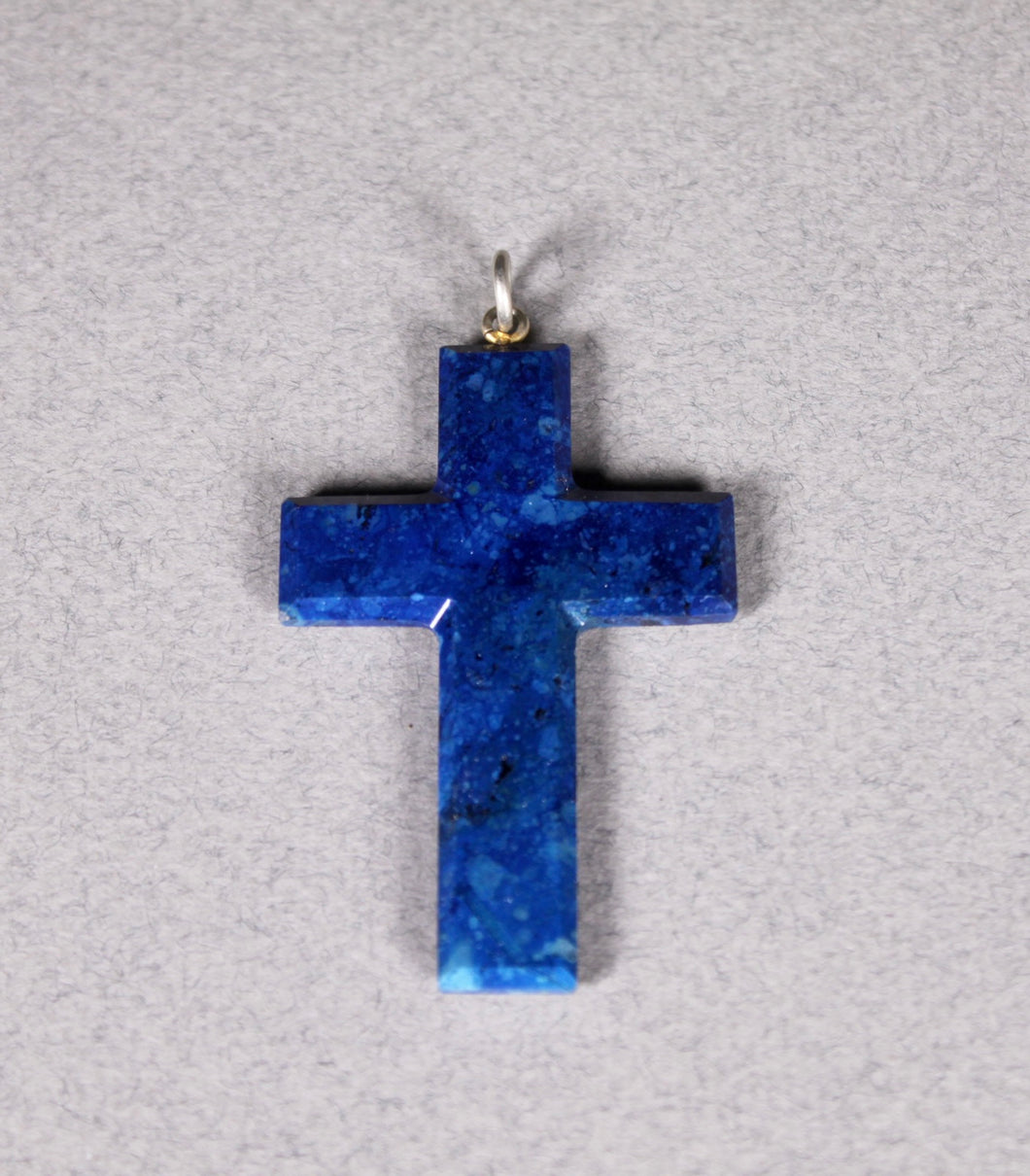 A Lapis Lazuli cross pendant