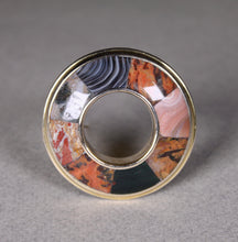 Load image into Gallery viewer, A 19th century Scottish Hardstone brooch
