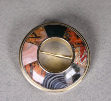 Load image into Gallery viewer, A 19th century Scottish Hardstone brooch
