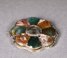 Load image into Gallery viewer, A 19th century Scottish Hardstone brooch
