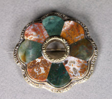 Load image into Gallery viewer, A 19th century Scottish Hardstone brooch
